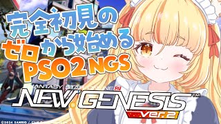 【PSO2 NGS】人生初のNGS！ミリしらで何も知らんがキャラが可愛い！！！【 若魔麦たると にゃんたじあ！】 [upl. by Salkcin]