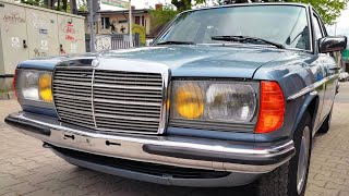 1977 MercedesBenz 280 E W123 legendary middle class [upl. by Akerley]