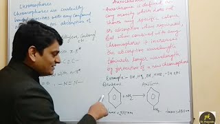 Part 4 UV Visible Spectroscopy Chromophores Auxochromes and Factors Affecting Absorption [upl. by Perl219]