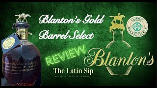 Blantons Gold Barrel Select bourbon Review [upl. by Aleekahs]