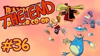 Rayman Origins 4 Player Coop Lets Play Part 36  The End [upl. by Eidnalem770]