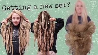 😭REMOVING MY 3 YEAR OLD DREADS it took 5 days [upl. by Waxler359]