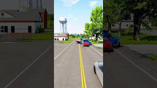 Realistic Highway Car Crashes 18 [upl. by Gnas]