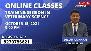 Introducing Online Classes   Veterinary Science  Dr Umar Khan [upl. by Namyh]