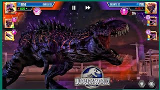 3 JEFE FEROCES VS 3 TITANES QUIEN DOMINARA JURASSIC WORLD THE GAME [upl. by Valeria]