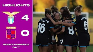 Highlights  Lazio WomenSassari Torres 40 [upl. by Idid]