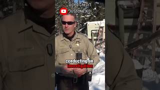 Trespassing Cop Gets Kicked Off Private Property shorts police [upl. by Anayek302]