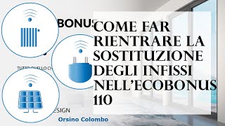 Cambiare gli infissi e i serramenti con lEcobonus 110 [upl. by Eilegna]