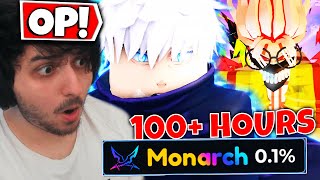 I Spent 100 HOURS Becoming OVERPOWERED in Roblox Anime Royale [upl. by Marybelle]