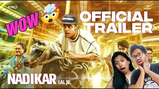 Nadikar Malayalam Trailer Reaction 😍 Tovino Thomas  Soubin Shahir  Lal Jr  New Movie 2024 [upl. by Navannod]