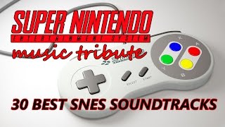 30 Best SNES Soundtracks  Super Nintendo Music Tribute [upl. by Morly]