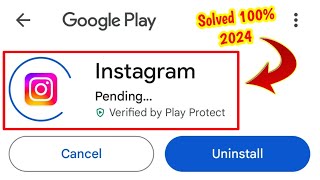 play store pending problem 2024  play store app install problem [upl. by Peter918]