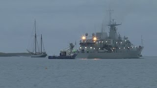 LE William Butler Yeats Maiden Voyage  Appledore  3rd July 2016 [upl. by Eidissac]