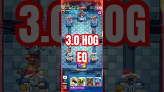 30 Hog EQ clashroyale shorts gaming [upl. by Irep827]