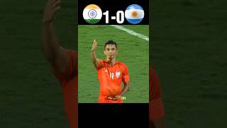 Sunil Chhetri Aura 🥶  Argentina vs India Penalty Shootout World Cup Final 2026 Imaginary football [upl. by Assirrak]