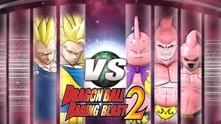 Dragon Ball Z Raging Blast 2  SSJ3 Goku amp SSJ3 Vegeta Vs The Buus New Videos amp DBZ Xenoverse [upl. by Sue]