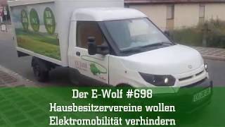 Der EWolf 698  Hausbesitzervereine wollen Elektromobilität verhindern [upl. by Gottuard]