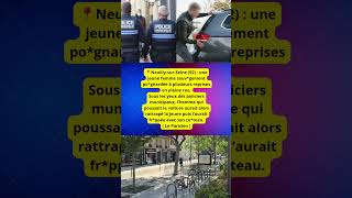 NeuillysurSeine 92  une jeune femme sauvgement pognardée à plusieurs reprises en pleine rue [upl. by Deys]