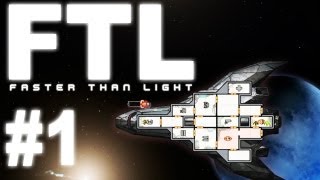 FTL Faster Than Light Gameplay 1  Lets Play FTL  German [upl. by Ahsiekim]