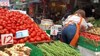 Chongqing Street Food and Outdoor Vegetable Market，Chinese street food [upl. by Grier]