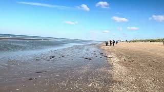 Walking  on the beach Zandvoort [upl. by Ayifa574]