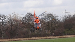 Spektakulärer Start vom Christoph 9 Großeinsatz der Feuerwehr Ratingen [upl. by Ynafit]