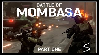 Battle for Mombasa  Halo Fan Animation [upl. by Terrilyn118]