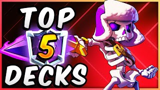 TOP 5 DECKS from the BEST PLAYERS IN THE WORLD 🏆 — Clash Royale June 2024 [upl. by Aneej967]