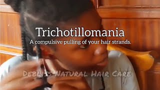 Beware of HandinHair Syndrome type4hair hairloss haircare hairhealth [upl. by Elacsap]