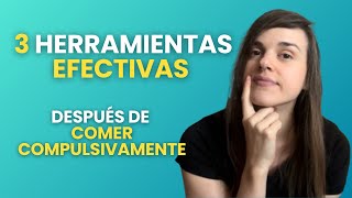 3 tips para ACABAR con los ATRACONES  Ansiedad por Comer [upl. by Aronael]