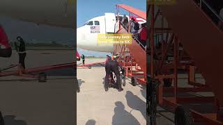 Flight Tawau to Kota Kinabalu flight airasia [upl. by Wincer588]