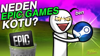 EPIC GAMESden NEDEN OYUN ALINMAZ  Epic Games ve büyük eksikleri [upl. by Yessydo]