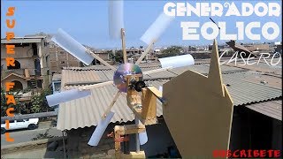 Como Construir un Generador Eólico PARTE 1Eólico Home Generator [upl. by Annet]