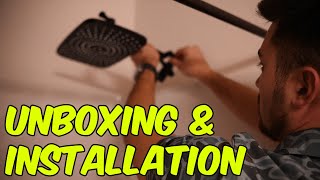 How to Install the Veken High Pressure Rain Shower Head [upl. by Rossing]