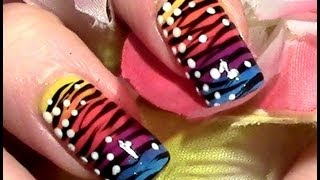 Exotic Nails   Nailart selber machen  Nageldesign Tutorial  Fingernägel lackieren für Anfänger [upl. by Avle]