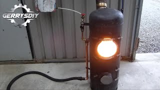 Build a New and improved fantastic output Waste Oil Burner [upl. by Yumuk]