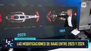 HAAS PRESENTÓ SU NUEVO MONOPLAZA VF24 telemetricof1 [upl. by Grevera]