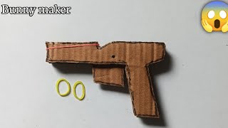 how to make cardboard gun [upl. by Onitnevuj]