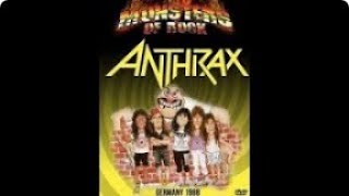 Anthrax Schweinfurt Live Interview Monsters Of Rock 1988 [upl. by Zuliram]