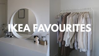 IKEA FAVOURITES FOR A MINIMAL BEDROOM  Haley Estrada [upl. by Bonn]