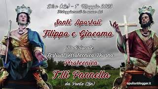 DISO Le  Santi Apostoli Filippo e Giacomo 2023  Pirotecnica Flli PANNELLA  Spettacolo Diurno [upl. by Lenod39]