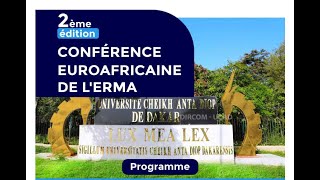 2ème édition CONFÉRENCE EUROAFRICAINE DE LERMA [upl. by Esertak]