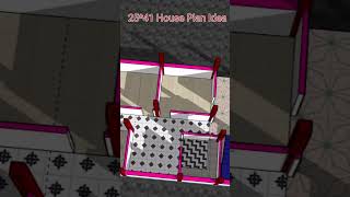 2541 House Plan Idea 2 बेडरूम का नक्शा short trend [upl. by Ogram360]