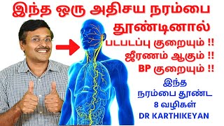 இந்த நரம்பை தூண்டினால் கோடி நன்மை  nerve stimulation to relax and reduce bp sugar [upl. by Selassie]