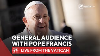 LIVE from the Vatican  General Audience with Pope Francis  January 3rd 2024 [upl. by Pattie713]