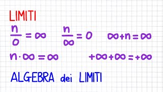 LIMITI  algebra dei limiti  LM26 [upl. by Lednor271]