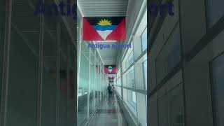 Antigua airport arriving [upl. by Etnuahs]