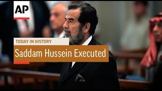 Saddam Hussein Executed  2006  Today in History  30 Dec 16 [upl. by Christianity]