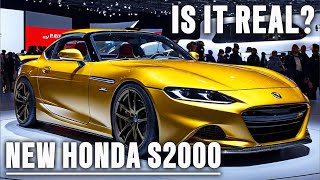 Could This Be the 2025 HONDA S2000 Shocking Details Inside [upl. by Eninahs2]