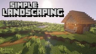 Simple Landscaping Tutorial [upl. by Aikemal]